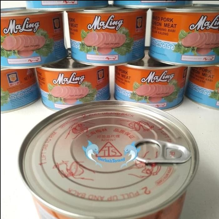 

BnyKBonusBelidiMari- Maling Luncheon Pork 397gr / Daging Babi Ham / Ma Ling / Maling Kaleng