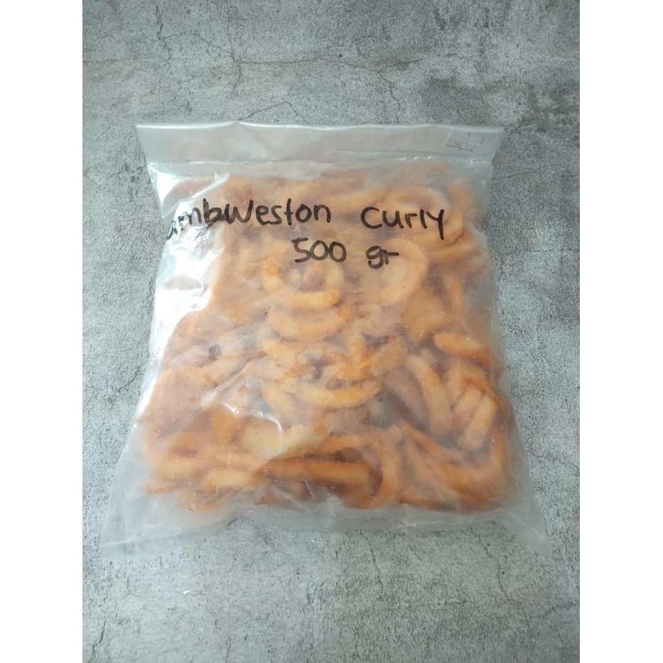 

BnyKBonusBelidiMari- Lambweston Curly Fries Kentang Keriting 2,27 Kg