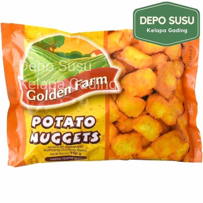 

BnyKBonusBelidiMari- Golden Farm Potato Nuggets 750gr Kentang Goreng 750 GoldenFarm