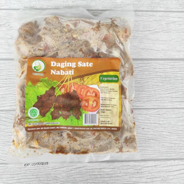 

BnyKBonusBelidiMari- Vegood Daging Sate Nabati 450g Vegetarian Vegan Beku