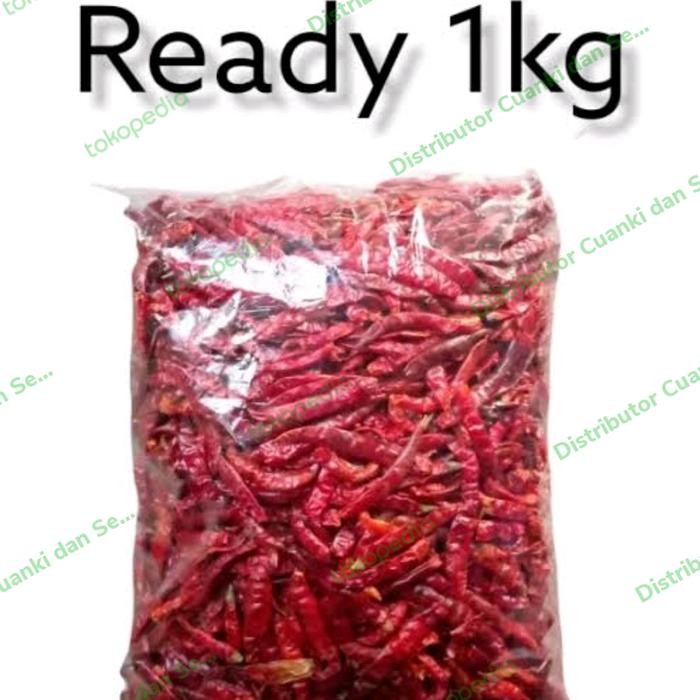 

BnyKBonusBelidiMari- Cabe kering Asli Teja Garut 1kg merah