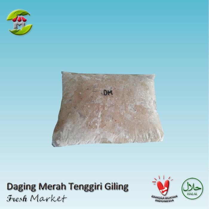 

PastiFreShNya- Daging Merah Tenggiri Giling 1kg