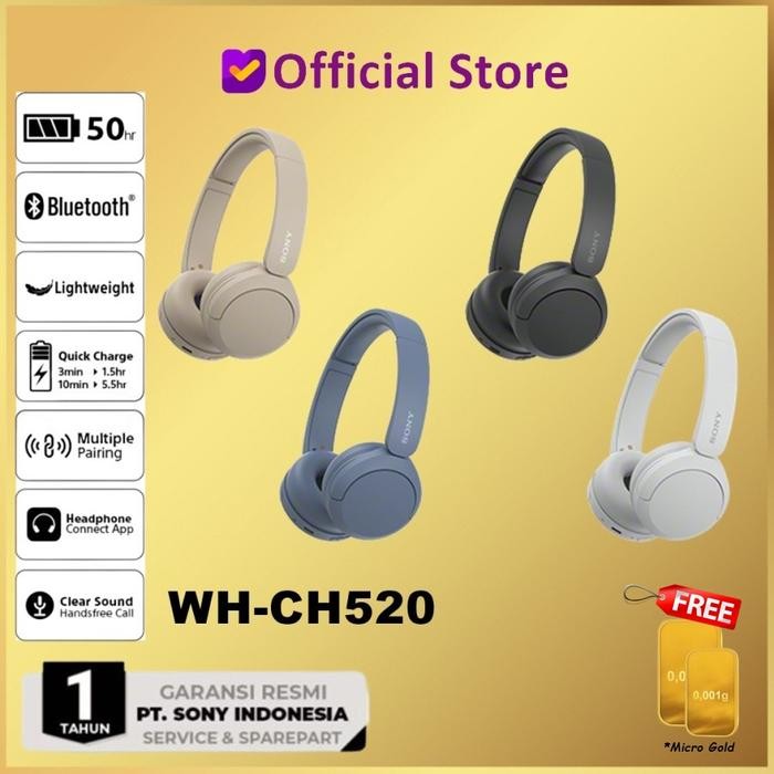 Top- Sony Wh-Ch510 Wireless Headphones Wh Ch510 Ch 510