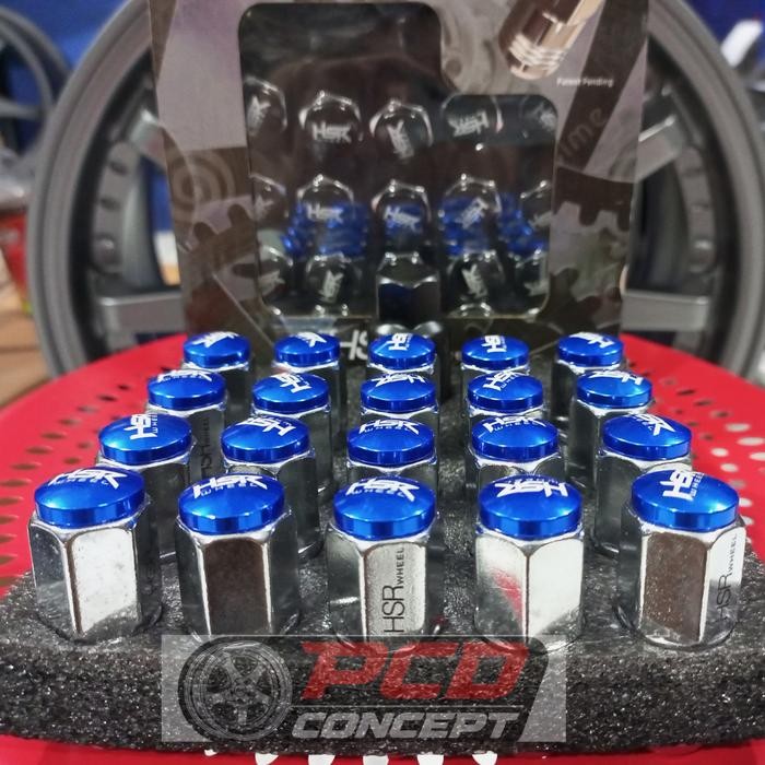 PREMIUM BAUT RODA / MUR RODA MOBIL RACING HSR UKURAN 1,5 BLUE PANJANG