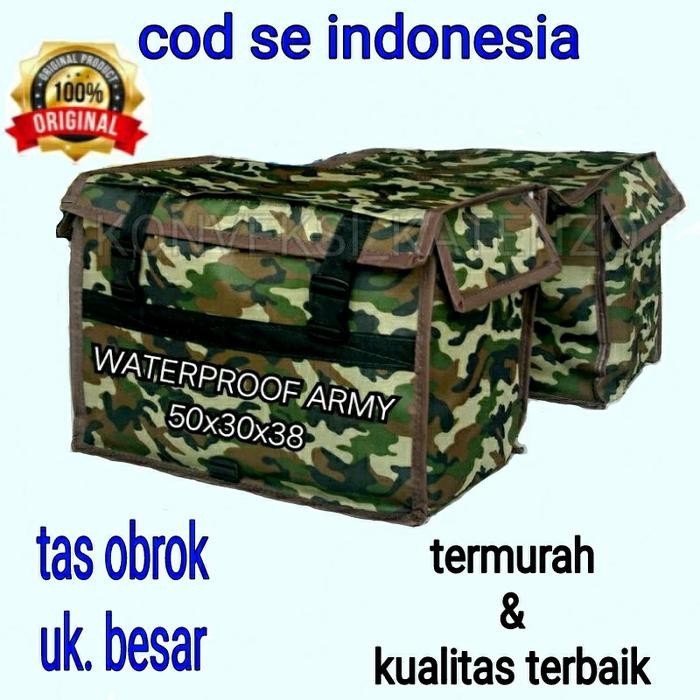 PREMIUM TERMURAH TAS KURIR TAS KANDEK TAS OBROG TAS BRONJONG ARMY BESAR