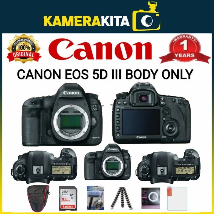 Cam- Canon Eos 5D Mark Iii Body Only / Kamera Canon Eos 5D Iii Body Only