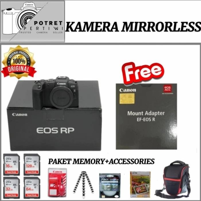 Cam- Canon Eos Rp Body Only / Body Kamera Canon Eos Rp / Body Only / Eos Rp