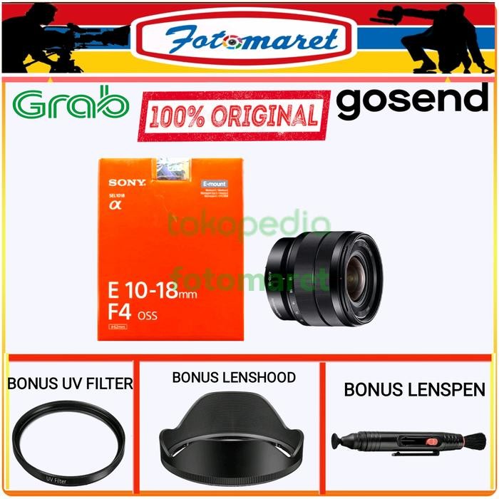 Lenz- Lensa Sony 10 18Mm F4 Oss Lens
