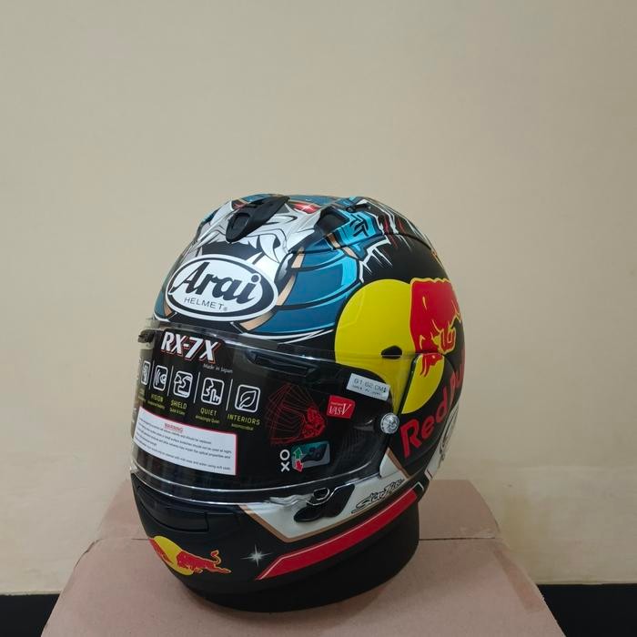 helm full face import ara*rx7x dani pedrosa ara* clone 1:1
