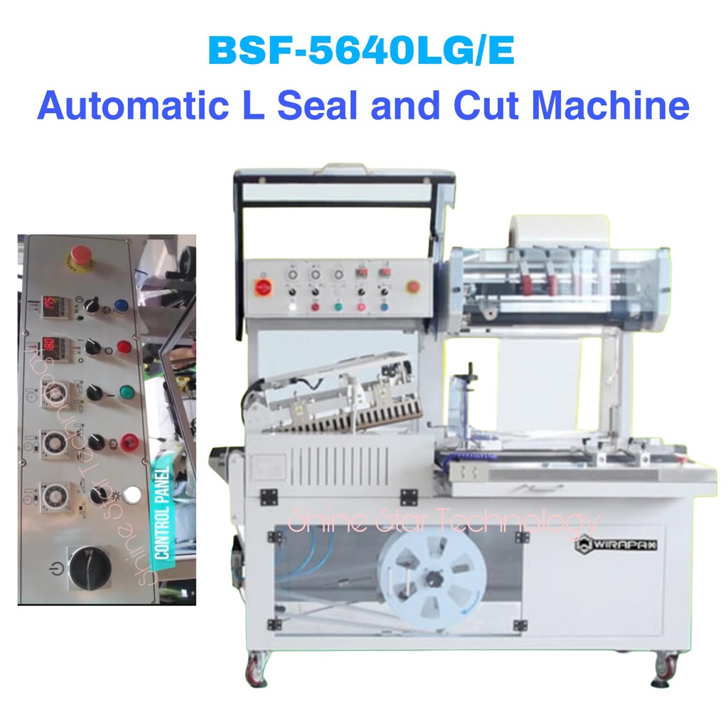 WIRAPAX Automatic L Bar Sealer Machine BSF-5640LG BSF-5640LG/E WIRAPAX