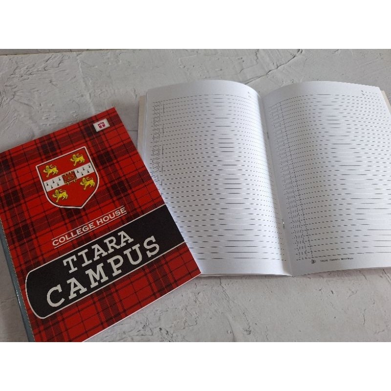 

(10 pcs) Buku Tulis Campus Tiara Boxy 50 Lembar