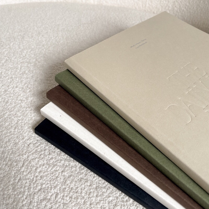 

The Daily Log Notebook / Buku Tulis Soft Cover Blank A5