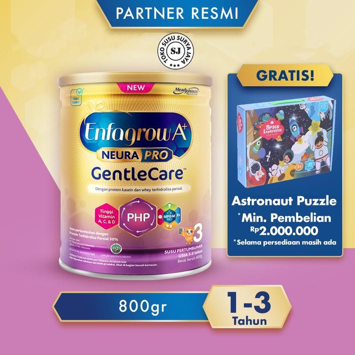 Enfagrow A+ Tahap 3 GENTLE CARE 800 gr