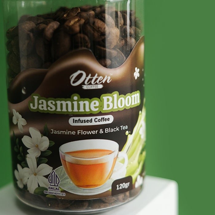 

Kopi Infused - Jasmine Bloom Arabica Coffee 120gr - Biji / Bubuk Otten Coffee