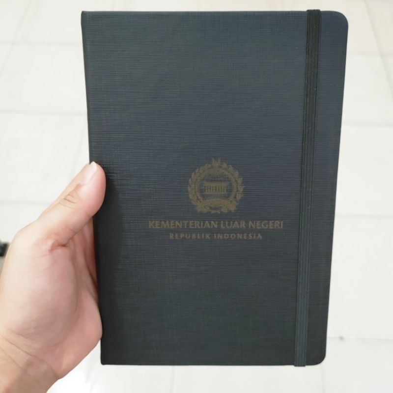 

Notebook {HS-AG05} Free Nama +Box Agenda Kerja tanpa Binder Cover Kulit Uk A5 Buku Catatan Diary