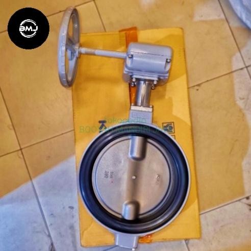 Butterfly valve KITZ 8 inch gear operation original 100% Kode 770