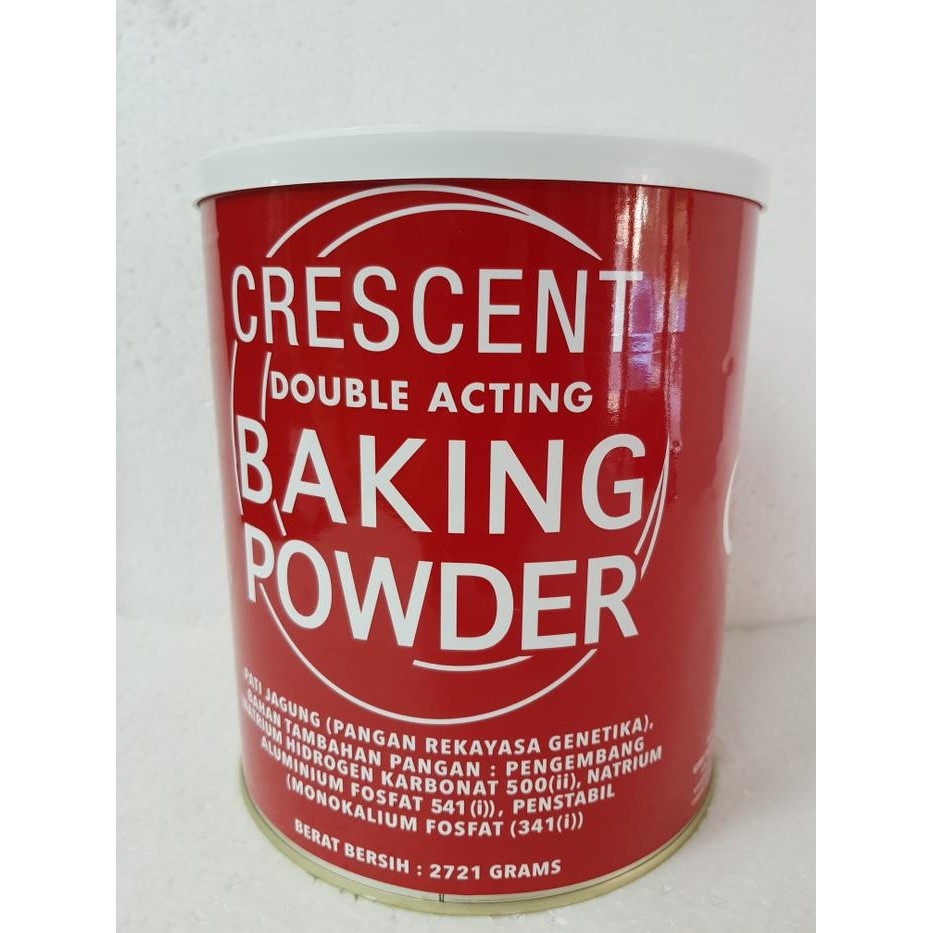 

CRESCENT DOUBLE ACTING BAKING POWDER 2721 GRAMS