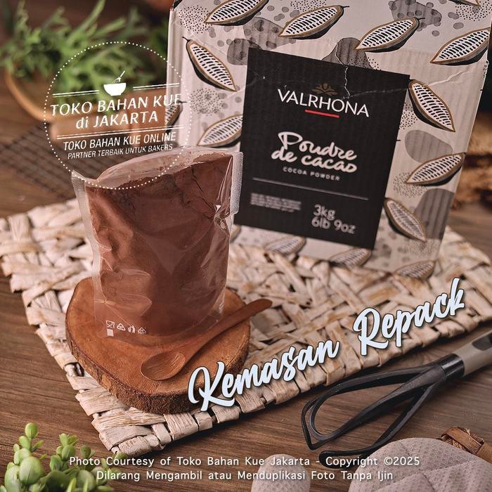 

VALRHONA - PURE COCOA POWDER 1KG COKLAT BUBUK COKELAT CACAO PREMIUM
