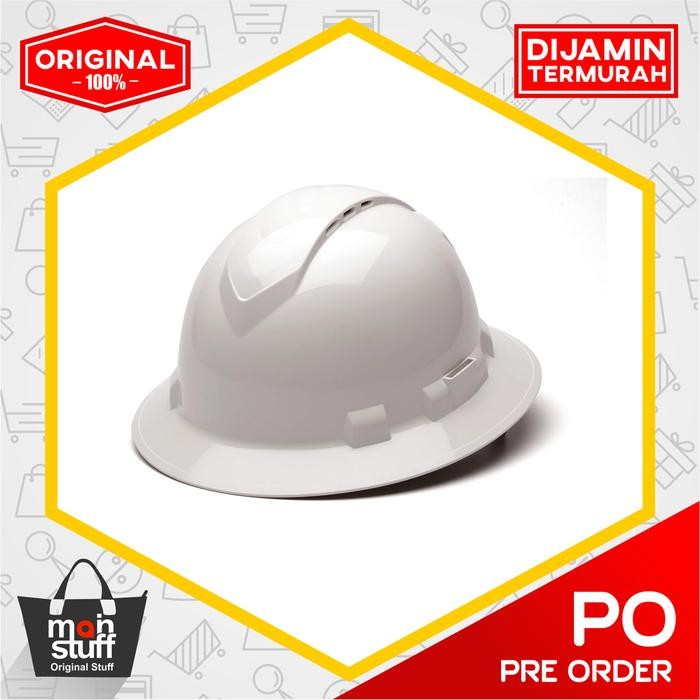TERBARU Pyramex Helm Safety Ridgeline Full Brim Hard Hat