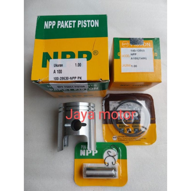Piston kit seher paket Suzuki A 100 GP 100 A100 GP100 Os Std 25 50 75 100 125 150 175 200 Npp