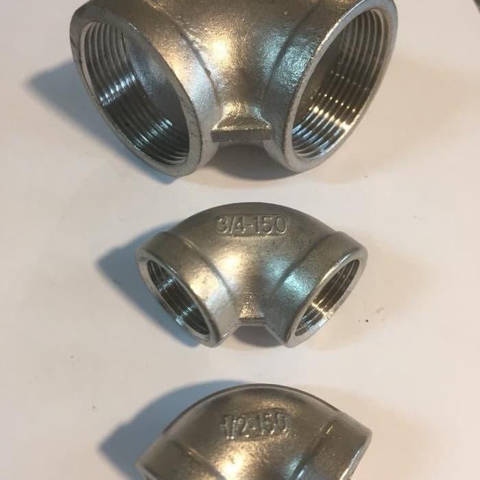 Unik Knee / Elbow Stainless 2 1/2" Inch