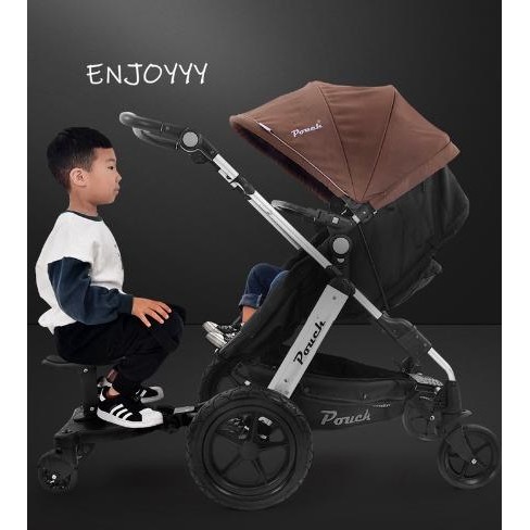 Pijakan dudukan stroller, Dudukan extention stroller [2 Roda]