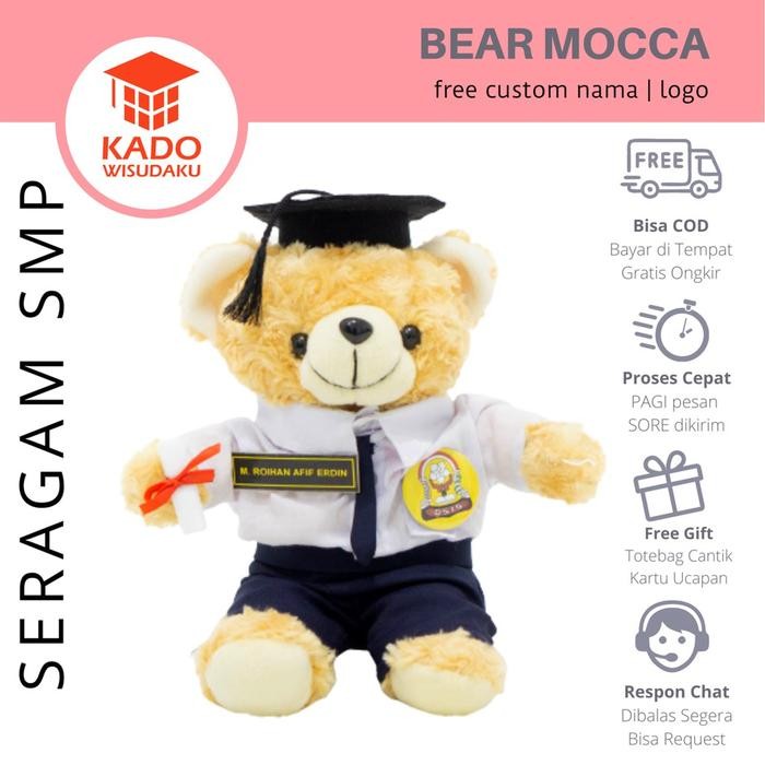 Boneka Kado Wisuda SMP Cowok