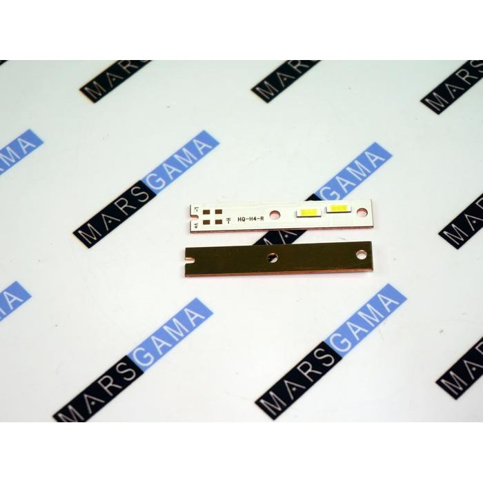 PREMIUM pcb led CSP H4 C6 dual 1860 2 X led 15w white 6000K pcb tembaga