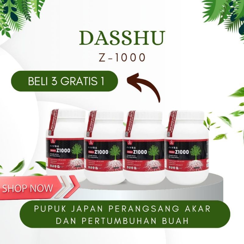 DASSHU Z-1000 PUPUK JEPANG BELI 3 1