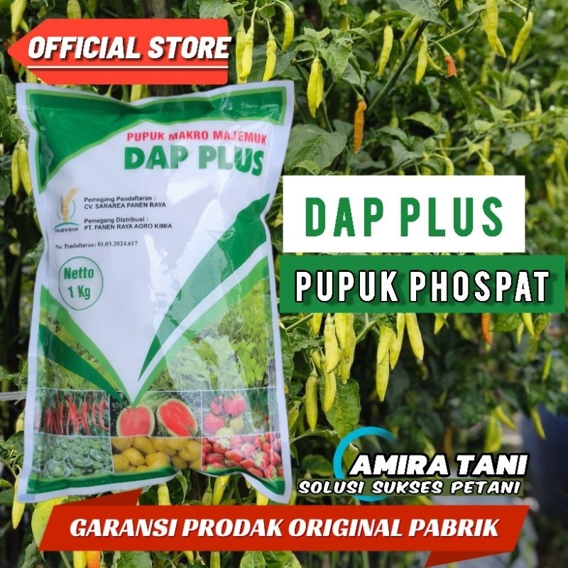 PUPUK PHOSPAT CRISTAL DAP PLUS 1KG