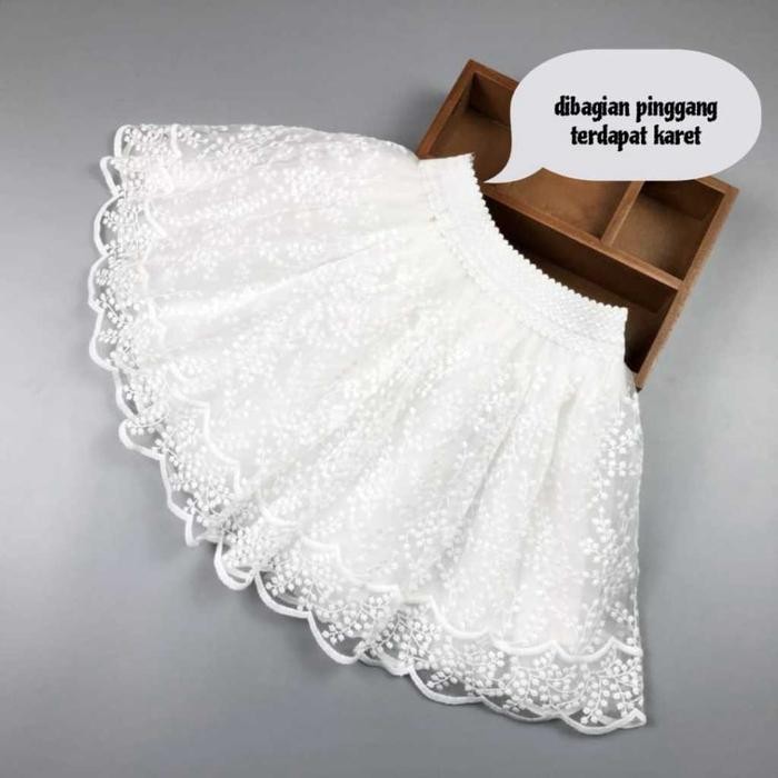 Rok Brukat Anak Cantik Lucu/Rok Tutu Anak Perempuan/Rok Tile Anak Cewe Rok8 Lyme