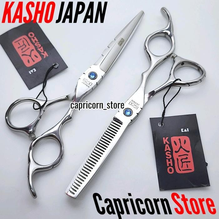 Gunting Rambut Kasho Japan Silver Profesional Hair Scissors