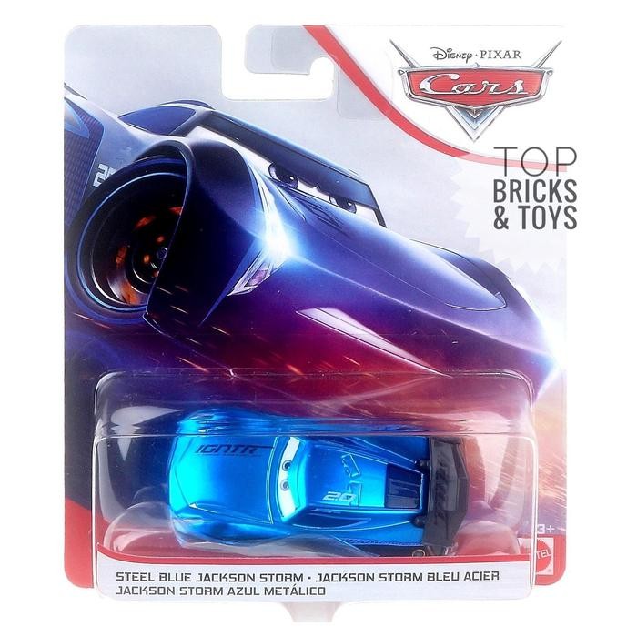 Mattel, Disney Pixar Cars - Steel Blue Jackson Storm #Gratisongkir