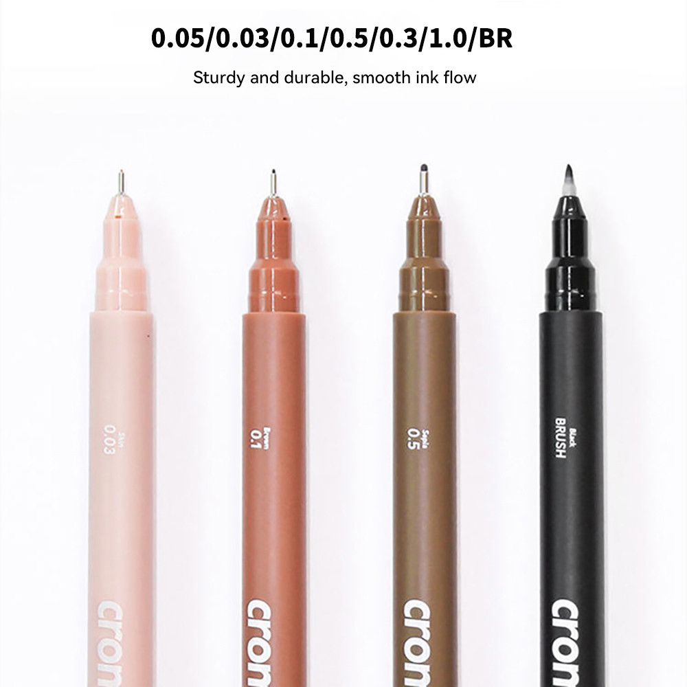 

Manga Markers Needle Pen Pigment Hook Line Pen Soft Brush Drawing Art Marker Sketching Pen
