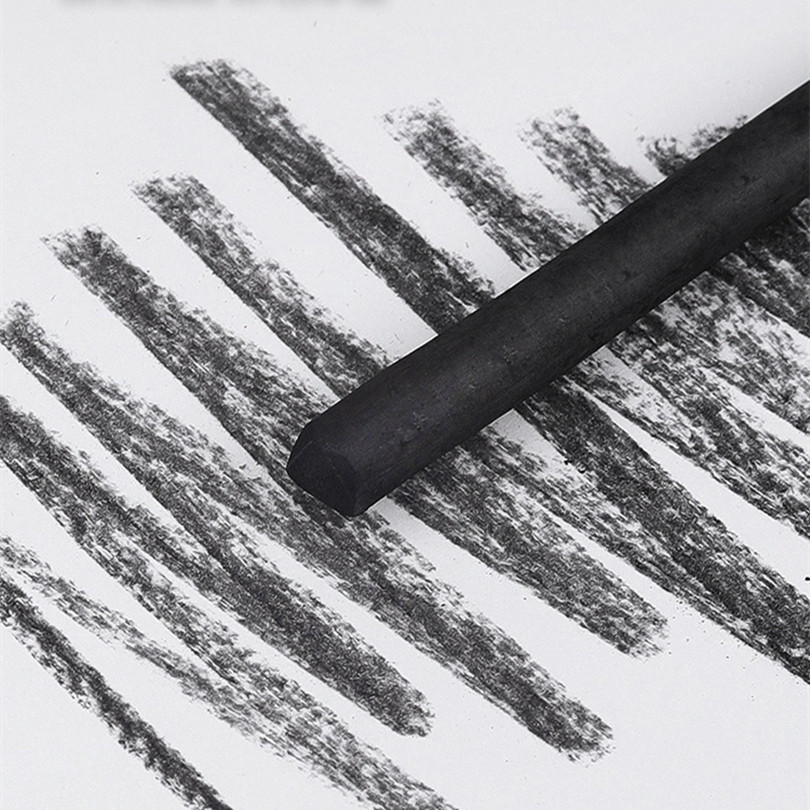 

10Pcs/Box Sketch Drawing Willow Charcoal Pencil Painting Design With Charcoal Strips Professional Of
