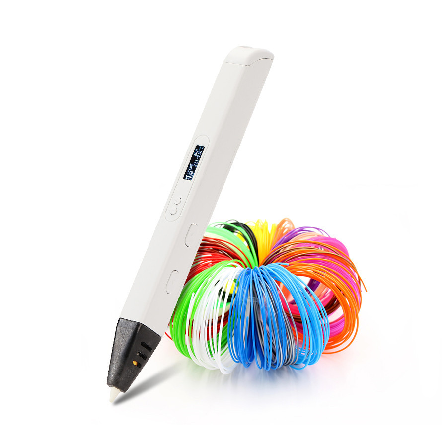 

Rp800A 3D Pen Professional Printing Pen With Led Display Drawing Set For Doodling Art Craft Making