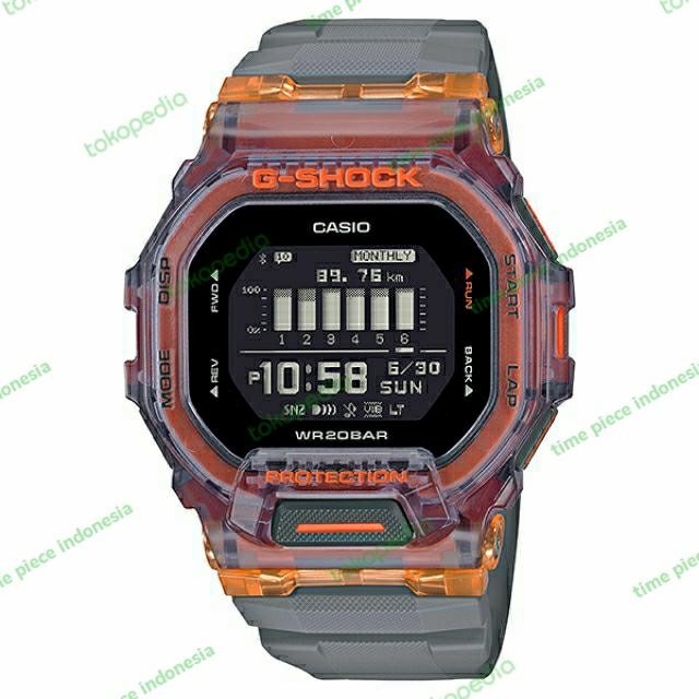 Zylo- Casio G-Shock Gbd-200Sm-1A5Dr / Gshock Gbd200Sm-1A5 Original & Garansi