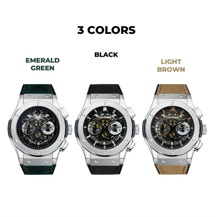 Zylo- Pad Hener Lexicon Jam Tangan Unisex Analog Original Anti Air Tali Kulit Keren Army