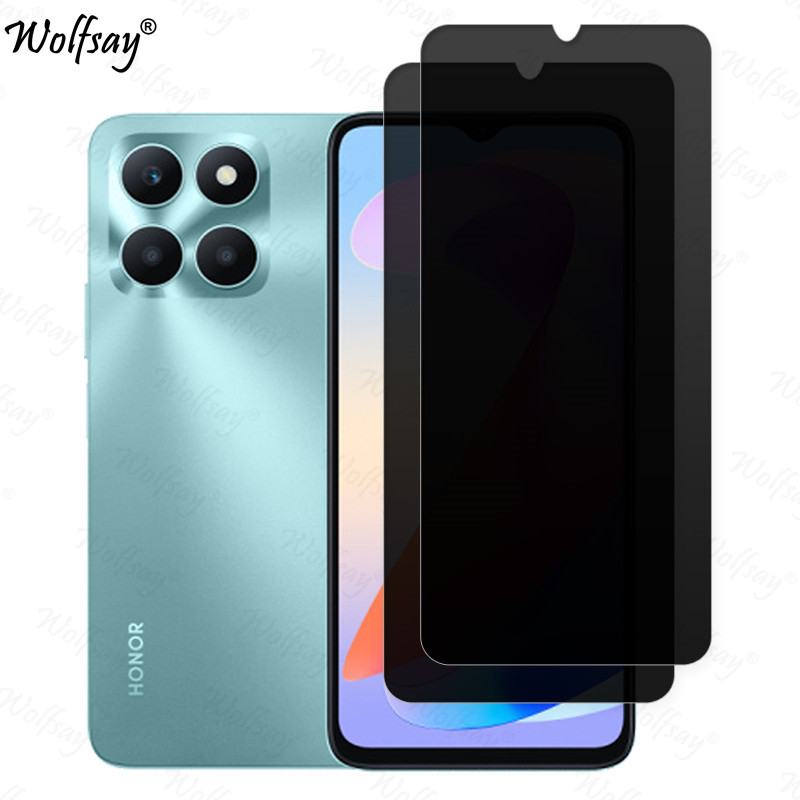 Anti-Spy Tempered Glass For Honor X6A Privacy Screen Protector For Honor X6A X6 A Full Cover Glass