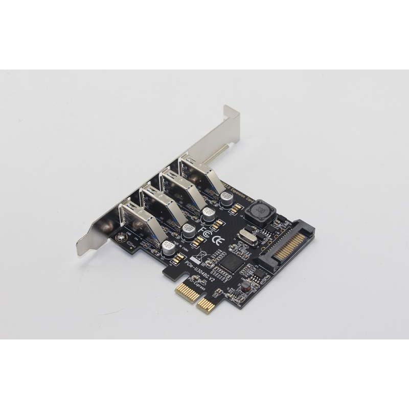 BEST SELLER 10PCS USB 3.0 E 4 Port PCIE xpansion Card PCI Express Adapter Pcie Card 4-Port USB 3.0 w