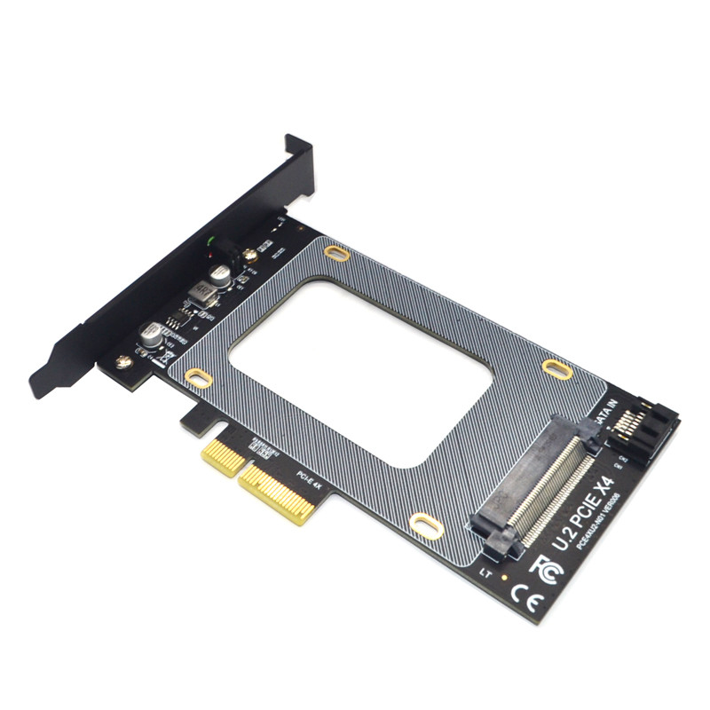 BEST SELLER PCIE Riser PCI Express 3.0 X4 to U.2 SFF-8639 Adapter PCIe U2 SSD to PCI-E Expansion Car
