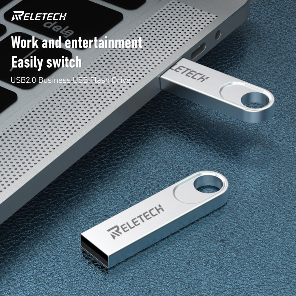 BEST SELLER Reletech T5 USB Flash Drive 64GB 32GB 16GB Metal USB 2.0 Pen Drive Waterproof Drive USB 