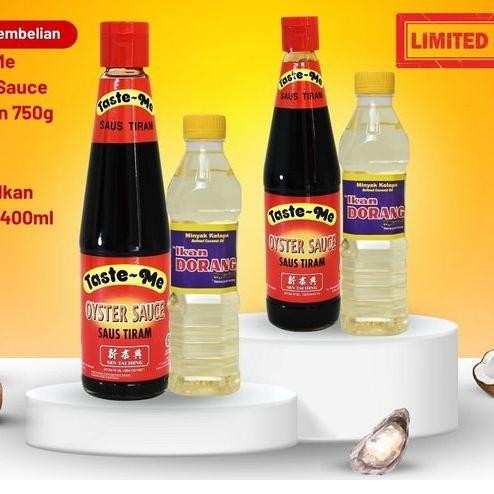 

New minyak dorang 750ml bundling saos tiram
