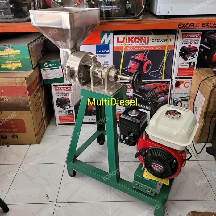 Mesin Giling Bumbu Stainless 6InMesin Penggerak Honda Gp160