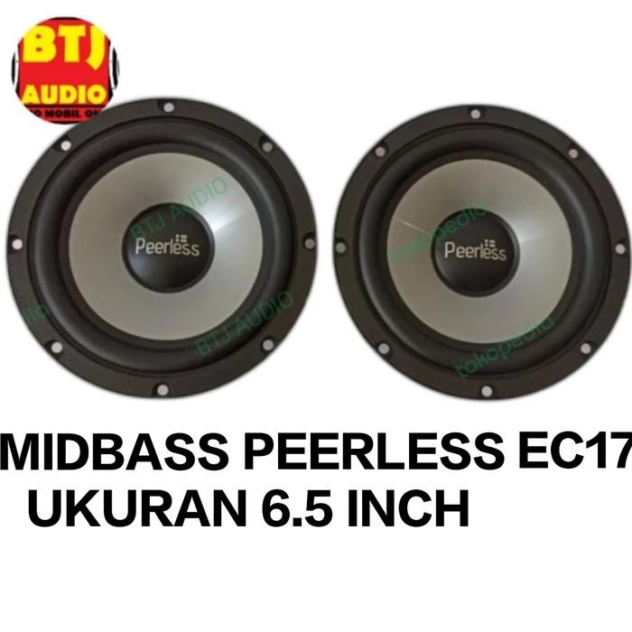 TERBARU SPEAKER MIDBASS PEERLESS TC17 UKURAN 6,5 INCH by CELLO