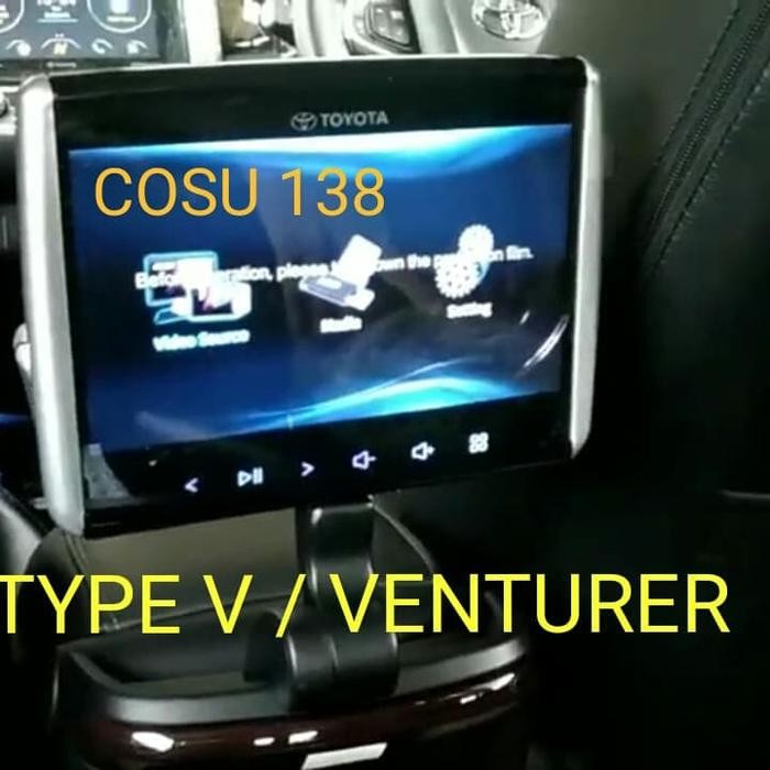 TERBARU Anti Gores TV monitor Belakang Toyota Innova Reborn Type V dan Venture