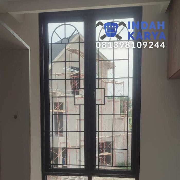 tralis jendela besi nako jendela alumunium dan kayu