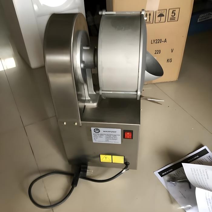 Mesin Pemotong Kentang Listrik Alat Pegiris Kentang Listrik 180W 220V