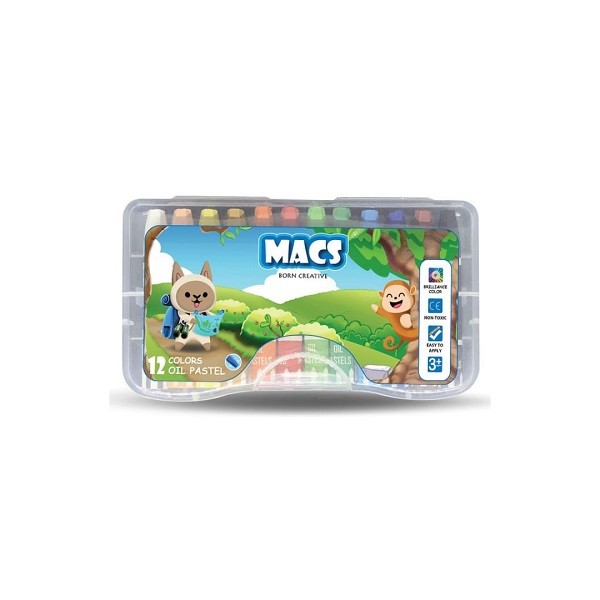 

MACS OIL PASTEL 12 COLOR