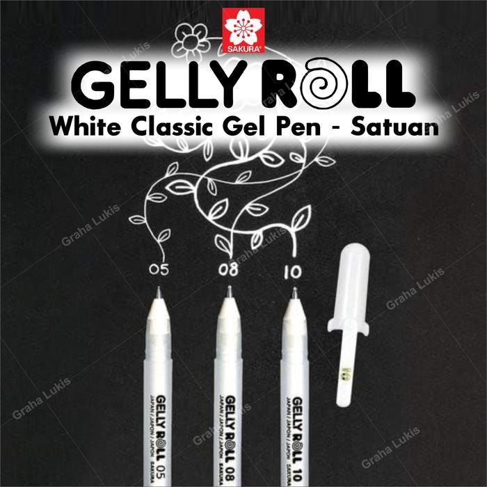 

Sakura Gelly Roll White - Satuan